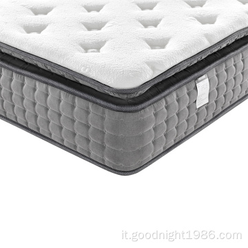 Doppio di alta qualità Memory Foam Pocket Spring Mattress